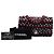 Borsa a tracolla Chanel Medium Classic Tweed con paillettes e doppia patta nera Nero - vista 8