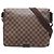Borsa a tracolla Louis Vuitton District MM in Damier Ebene marrone