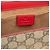 Borsa a tracolla Gucci Small GG Supreme Padlock Rossa Rosso - vista 5