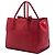 Borsa Tote Convertible Aperta Prada Vitello Daino rossa Rosso - vista 2