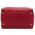 Borsa Tote Convertible Aperta Prada Vitello Daino rossa Rosso - vista 3