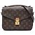 Borsa Louis Vuitton Monogram Pochette Metis marrone