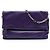 Lila Prada Soft Calf Fold Over Schultertasche