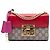 Padlock Borsa a tracolla Gucci Small GG Supreme con lucchetto beige