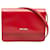 Borsa a tracolla Prada Saffiano Vernice rossa Rosso