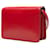 Borsa a tracolla Prada Saffiano Vernice rossa Rosso - vista 2
