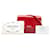 Borsa a tracolla Prada Saffiano Vernice rossa Rosso - vista 7