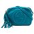 Borsa a tracolla Gucci Nubuck Soho Disco blu