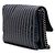 Chanel Large Vertical Quilted Lambskin Stitched Single Flap Umhängetasche Blau - Ansicht 2