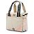 Borsa Chanel in tela beige Torre Eiffel - vista 2