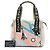 Borsa Chanel in tela beige Torre Eiffel - vista 6