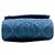 Borsa telefono Chanel 19 in denim blu con catena - vista 3
