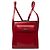 Red Saint Laurent Leather Frame Backpack