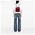 Red Saint Laurent Leather Frame Backpack - view 9