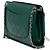 Bolsa transversal Chanel CC em couro de vitelo amassado acolchoado verde com bolso frontal - vista 2