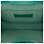 Bolsa transversal Chanel CC em couro de vitelo amassado acolchoado verde com bolso frontal - vista 4