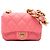 Borsa a tracolla Chanel Mini Quilted Lambskin Funky Town Flap Rosa