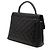 Borsa Chanel CC Quilted Caviar Kelly Top Handle Nera Nero - vista 2