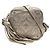 Borsa a tracolla LOEWE Mini Metallic Goatskin Anagram Tassel Argento