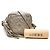 Borsa a tracolla LOEWE Mini Metallic Goatskin Anagram Tassel Argento - vista 8