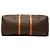 Borsa da viaggio Louis Vuitton Monogram Keepall 60 marrone - vista 3