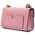 Borsa a tracolla Gucci Small Guccissima Padlock rosa - vista 2