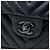 Borsa a tracolla Chanel Medium Classic Chevron Lambskin So Black Double Flap nera Nero - vista 6