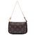 Borsa Louis Vuitton Monogram Mini Pochette Accessoires marrone