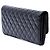 Borsa a tracolla Chanel CC Quilted Patent East West Wallet On Chain nera Nero - vista 2