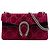 Gucci Medium GG Velvet Dionysus Umhängetasche rot