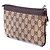 Pochette e borsa a mano Gucci GG Canvas Horsebit beige - vista 2