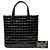 Tote Chanel CC Chocolate Bar in vernice nero - vista 8