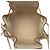 Borsa a tracolla LOEWE Mini Grained Calfskin Hammock bianca Bianco - vista 4