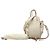 Borsa a tracolla LOEWE Mini Grained Calfskin Hammock bianca Bianco - vista 7