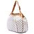 Borsa a tracolla Louis Vuitton Damier Azur Galliera PM bianca Bianco - vista 2