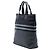 Tote in nylon nero Gucci Diamante Web - vista 2