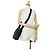 Bolsa Messenger Prada Tessuto preta com fivela Preto - vista 20