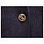 Marineblauer Chanel Baumwoll-Rippstrick-Cardigan Größe FR 48 - Ansicht 7
