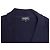 Marineblauer Chanel Baumwoll-Rippstrick-Cardigan Größe FR 48 - Ansicht 8