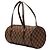 Sac à main Louis Vuitton Damier Ebene Papillon 30 marron - vue 2