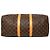 Borsa da viaggio Louis Vuitton Monogram Keepall 45 marrone - vista 3