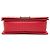 Borsa a tracolla Boy Flap Chanel Old Medium in agnello trapuntato perforato rosso - vista 3