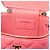 Mini Vanity Case Chanel in agnello trapuntato rosa con manico e tracolla a catena - vista 5