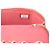 Mini Vanity Case Chanel in agnello trapuntato rosa con manico e tracolla a catena - vista 6