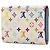 White Louis Vuitton Monogram Multicolore Card Holder - view 2