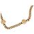 Collana a catena con logo CD placcata oro Dior Gold D'oro
