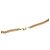 Collana a catena con logo CD placcata oro Dior Gold D'oro - vista 2