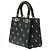 Borsa Lady Dior Medium in pelle di vitello nera con fiori ricamati Nero - vista 2