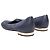 Navy Chanel Leather Ballet Flats Size 40.5 - view 4