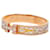 White Hermès Narrow Enamel Brides de Gala Love Clic H Bracelet PM  - view 2